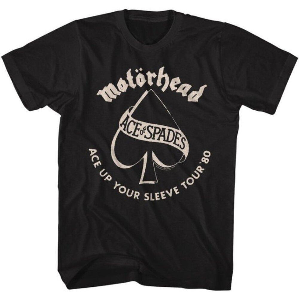 Motorhead Ace Up Your Sleeve Tour 80s Concert Fan T-Shirt